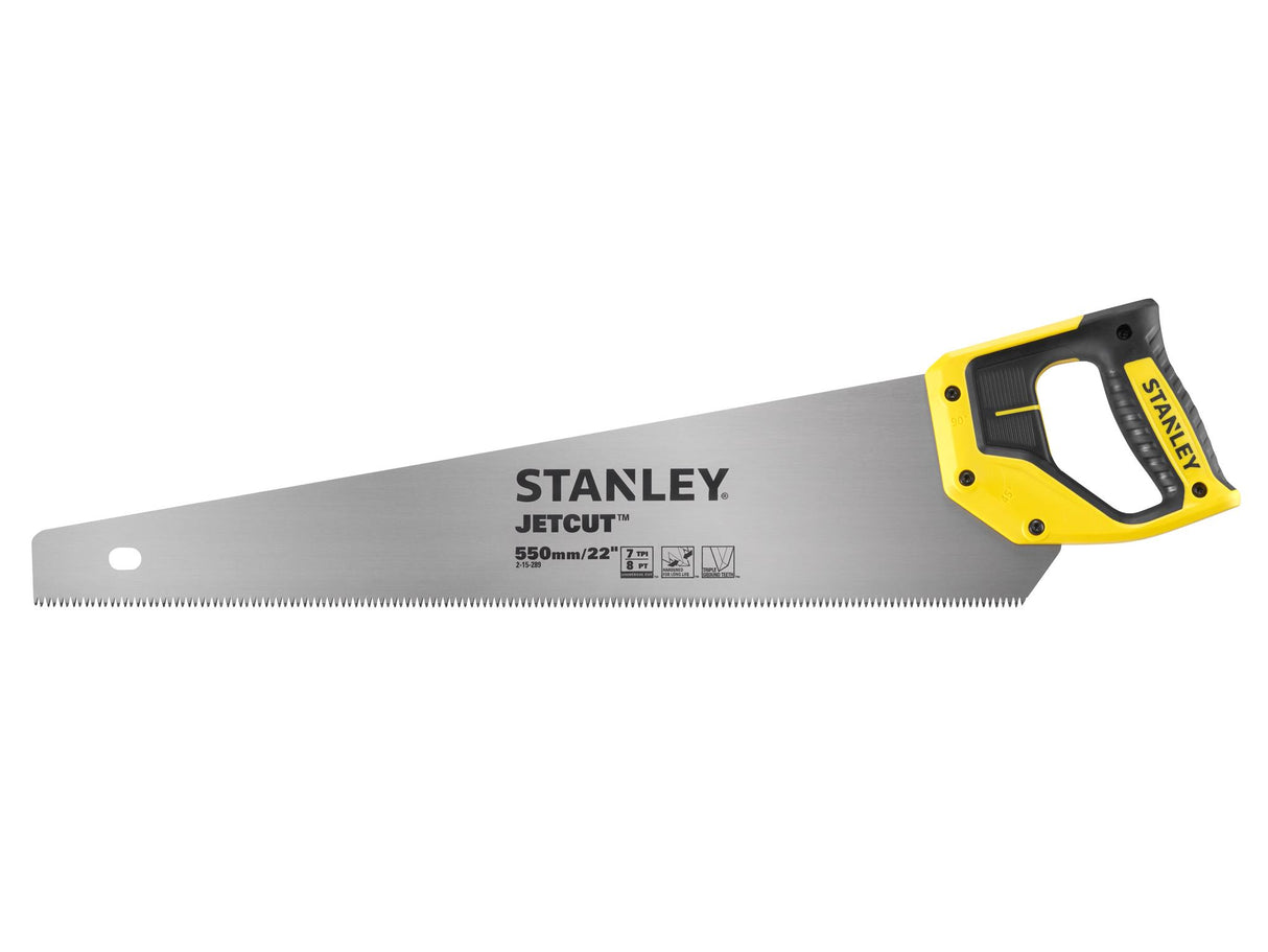 STANLEY® Jet Cut Heavy-Duty Handsaw 550mm (22in) 7 TPI