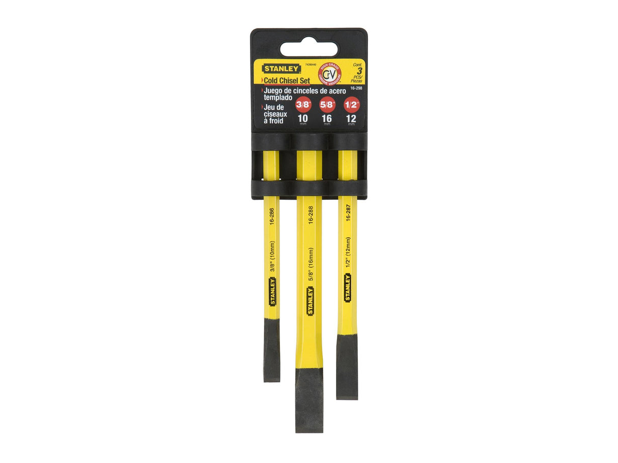 STANLEY® Cold Chisel Kit 3 Piece