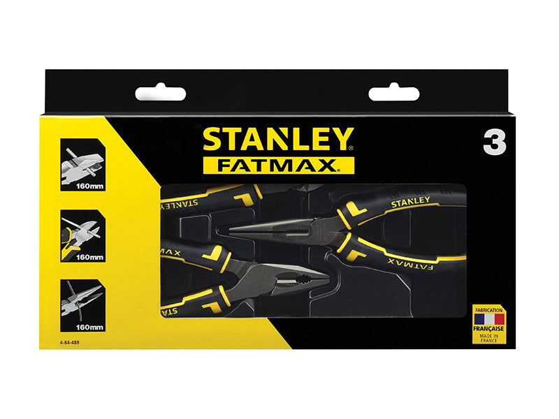 STANLEY® FatMax® Pliers Set, 3 Piece