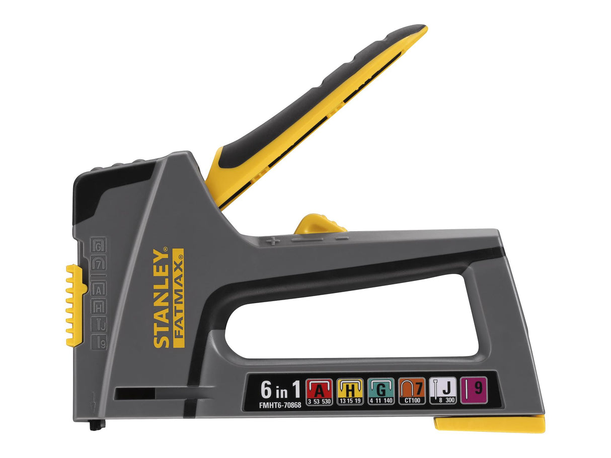 STANLEY® FATMAX® 6-in-1 Multi-Purpose Plastic Staple and Brad Nail Gun