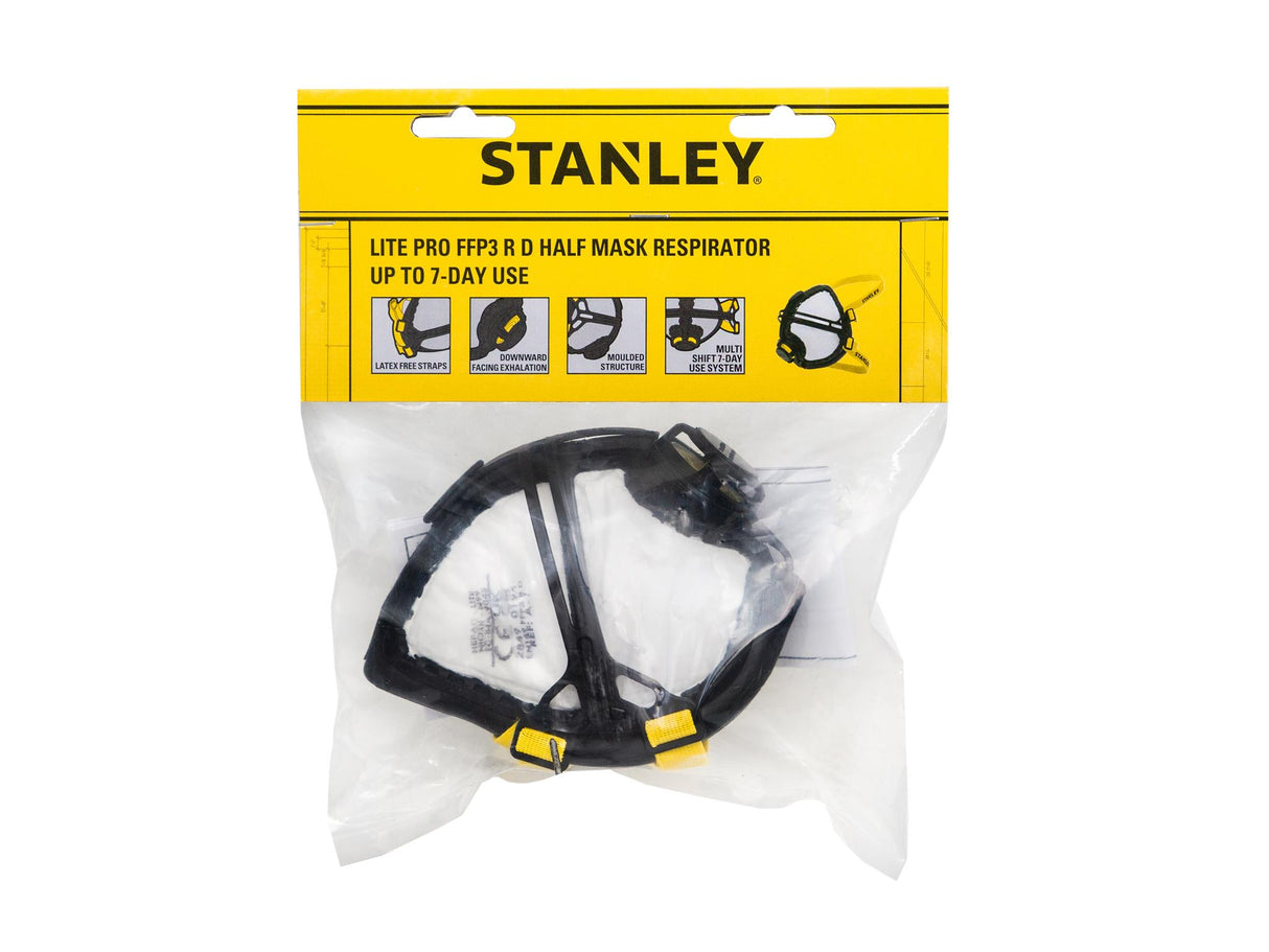 STANLEY® FFP3 R D Lite Pro Dust Mask Respirator
