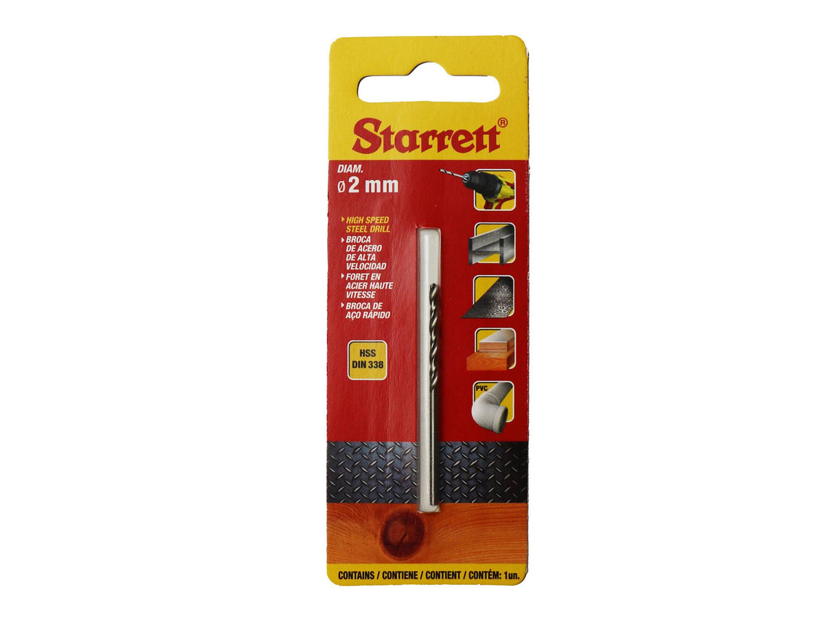 Starrett HSS Split Point Drill Bit