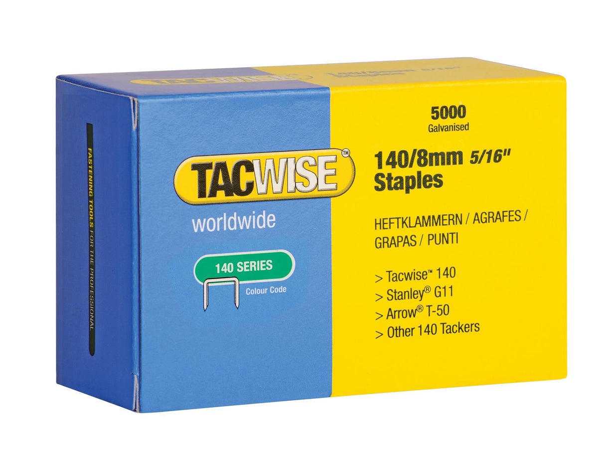 Tacwise 140 Series Galvanised Staples