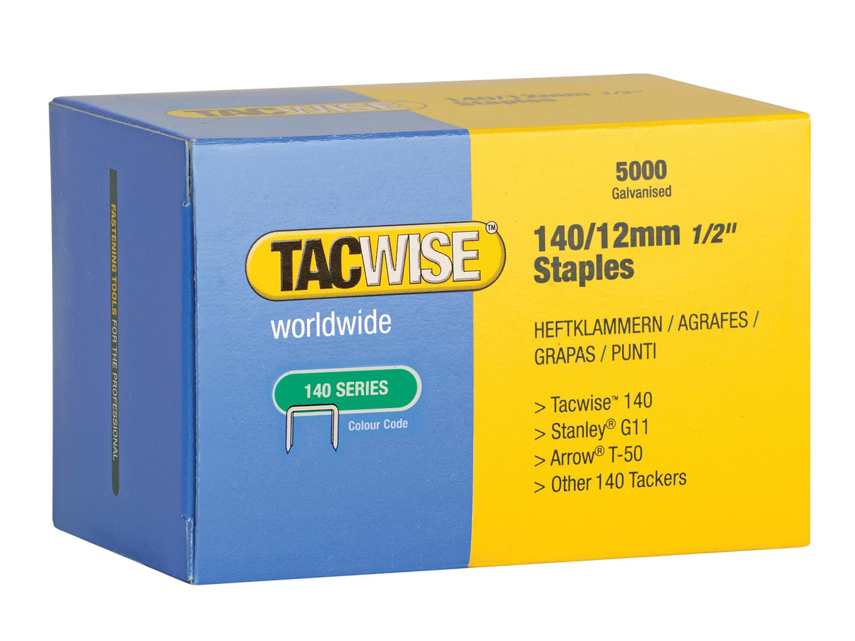 Tacwise 140 Series Galvanised Staples