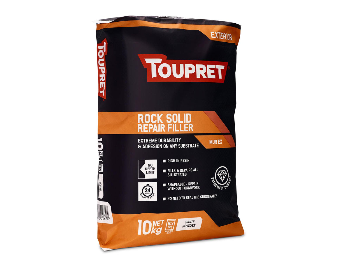 Toupret Rock Solid Repair Filler 10kg