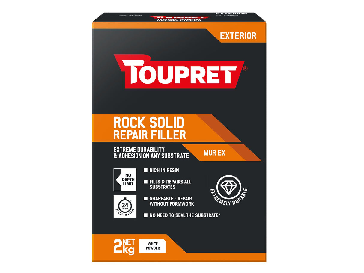 Toupret Exterior Rock Solid Repair Filler
