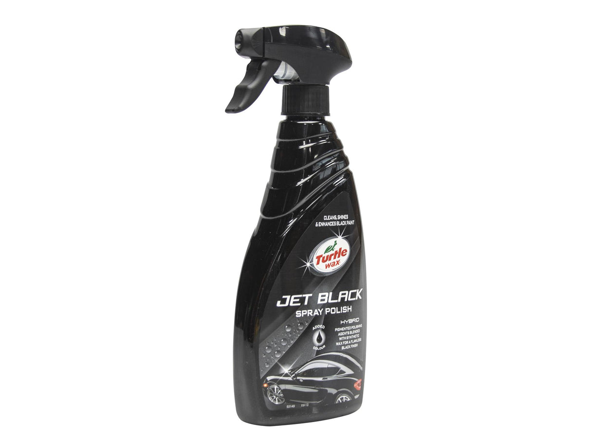 Turtle Wax Jet Black Spray Polish 500ml