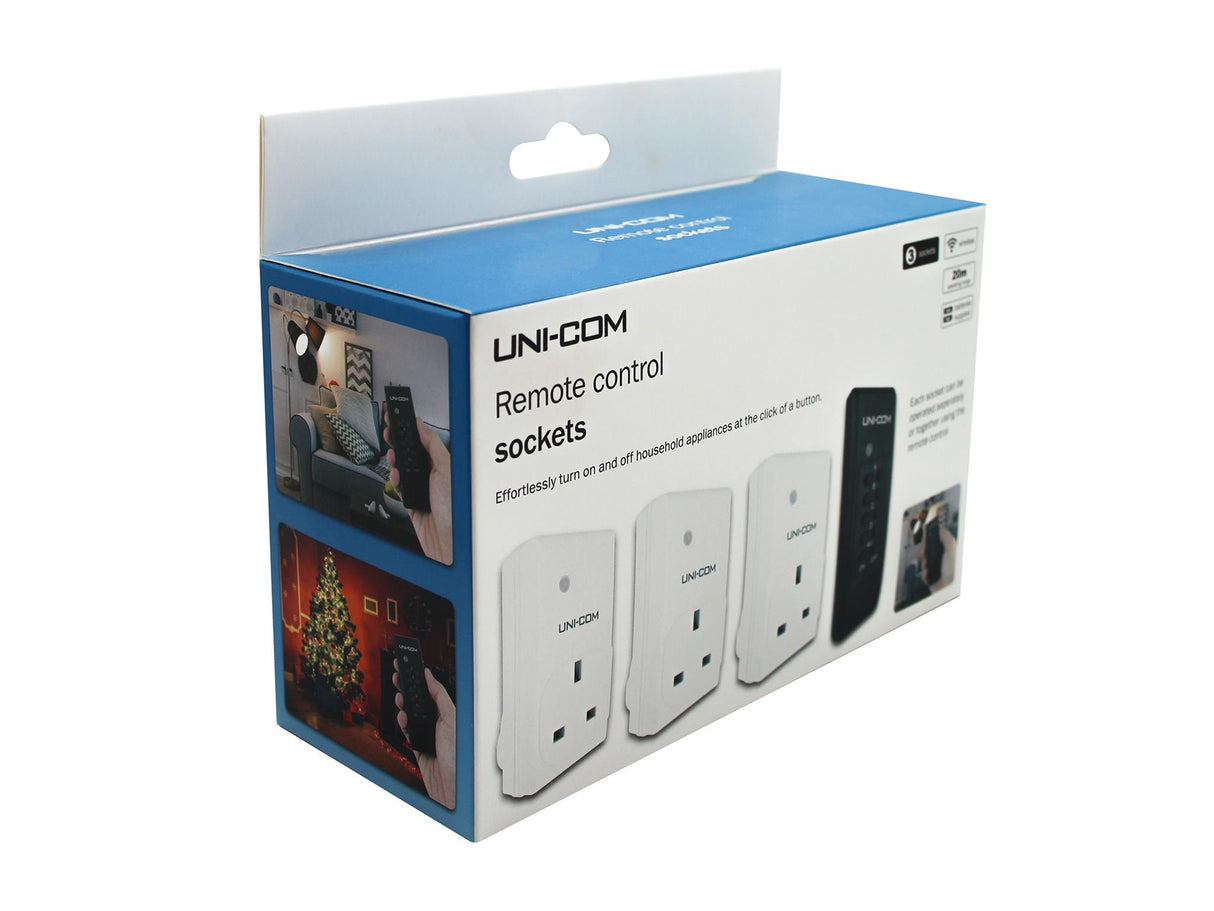 Uni-Com Remote Control Sockets