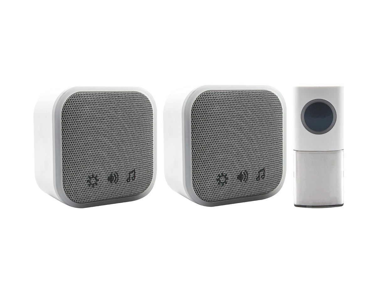 Uni-Com Portable and Plug-In Door Chime Set