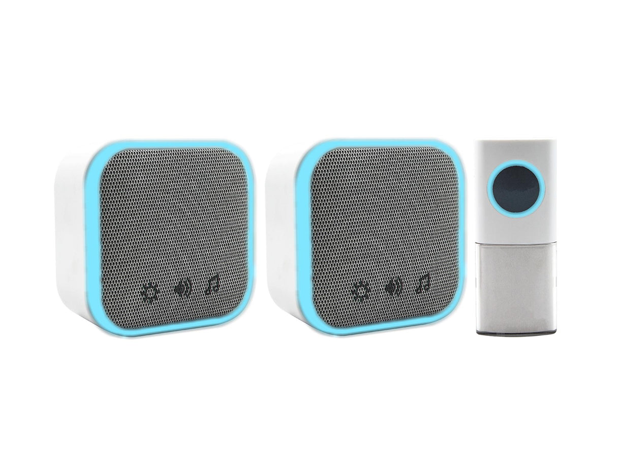 Uni-Com Portable and Plug-In Door Chime Set