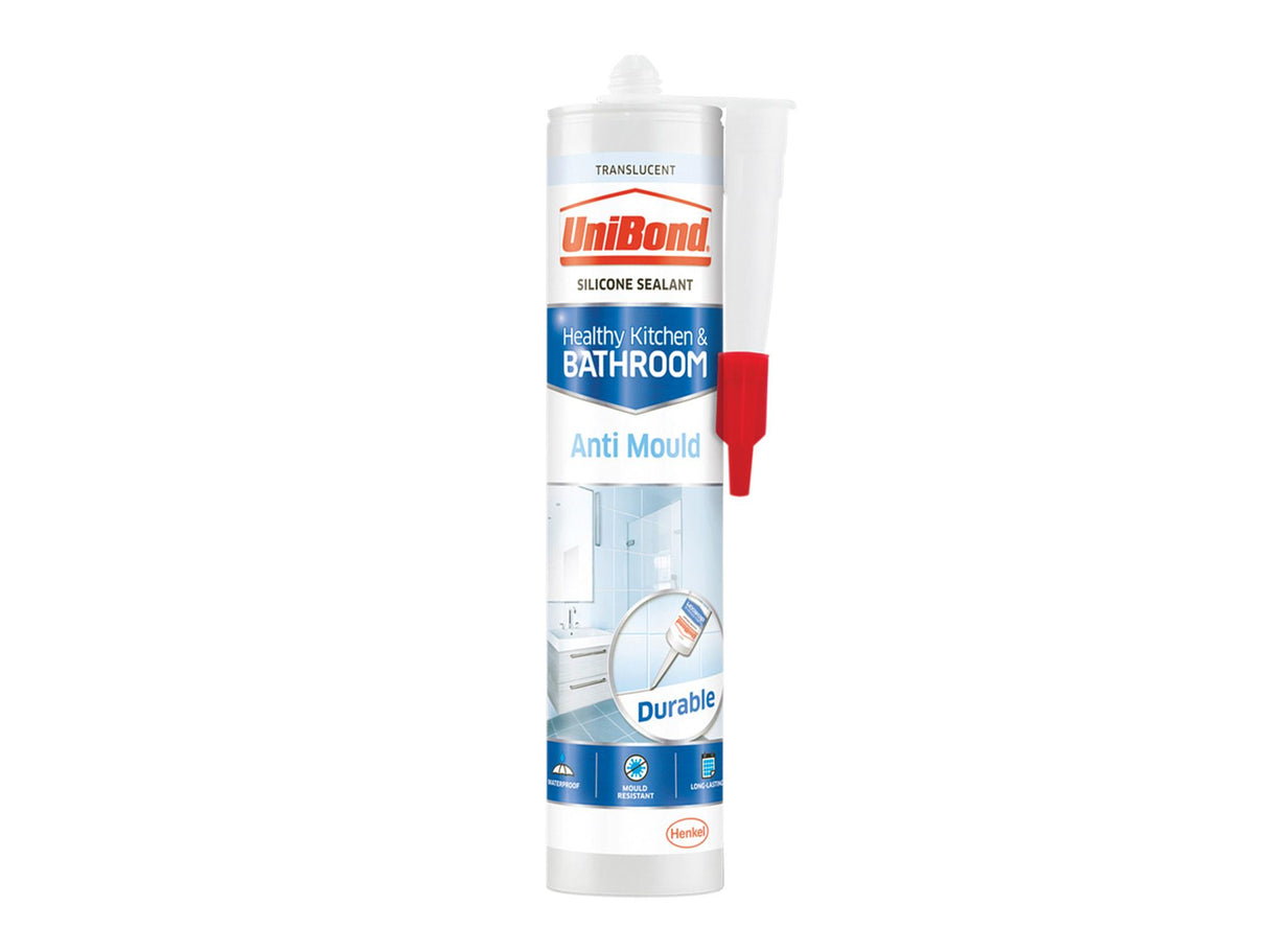 UniBond Healthy Kitchen & Bathroom Anti Mould Silicone Sealant
