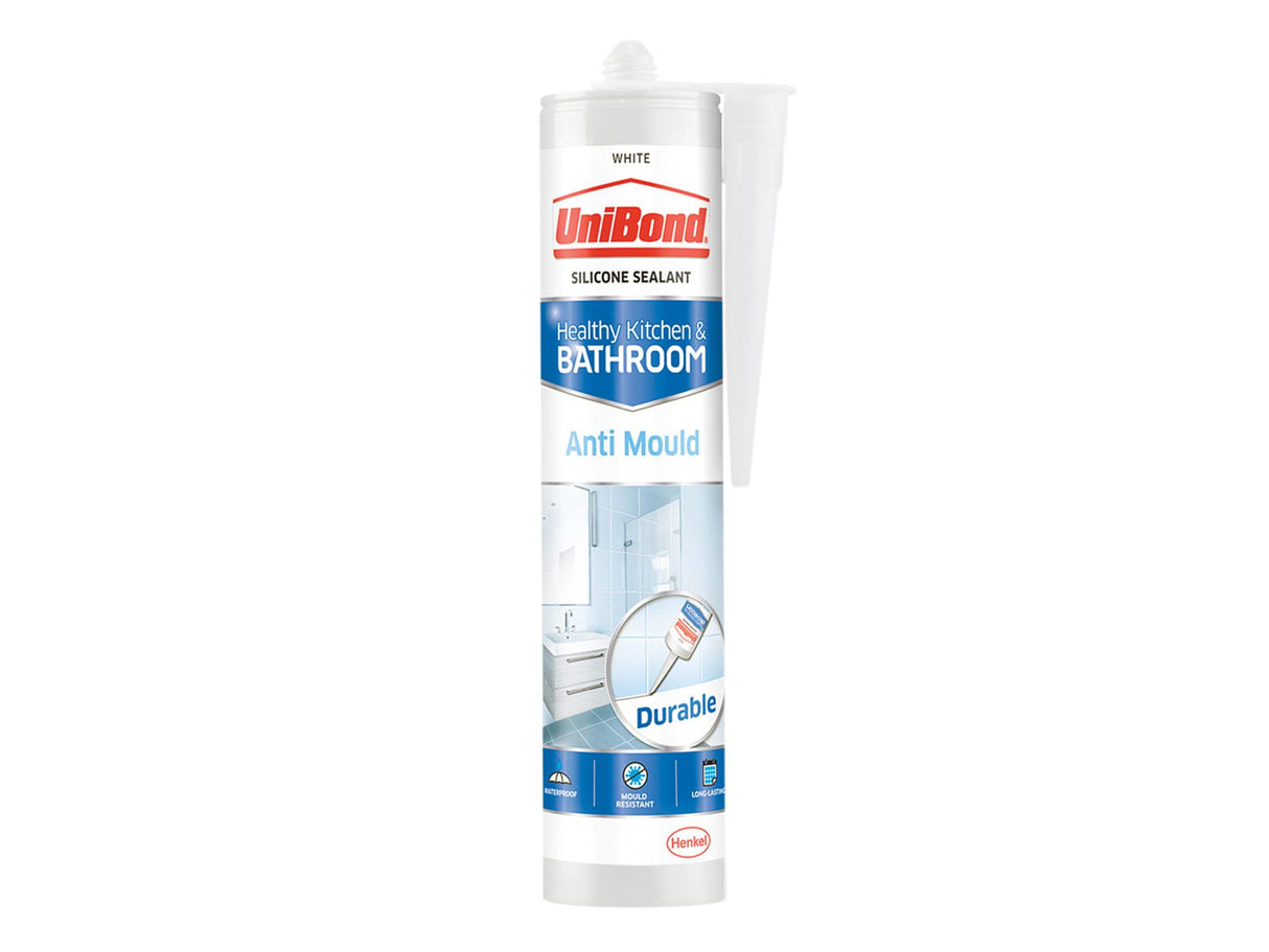 UniBond Healthy Kitchen & Bathroom Anti Mould Silicone Sealant