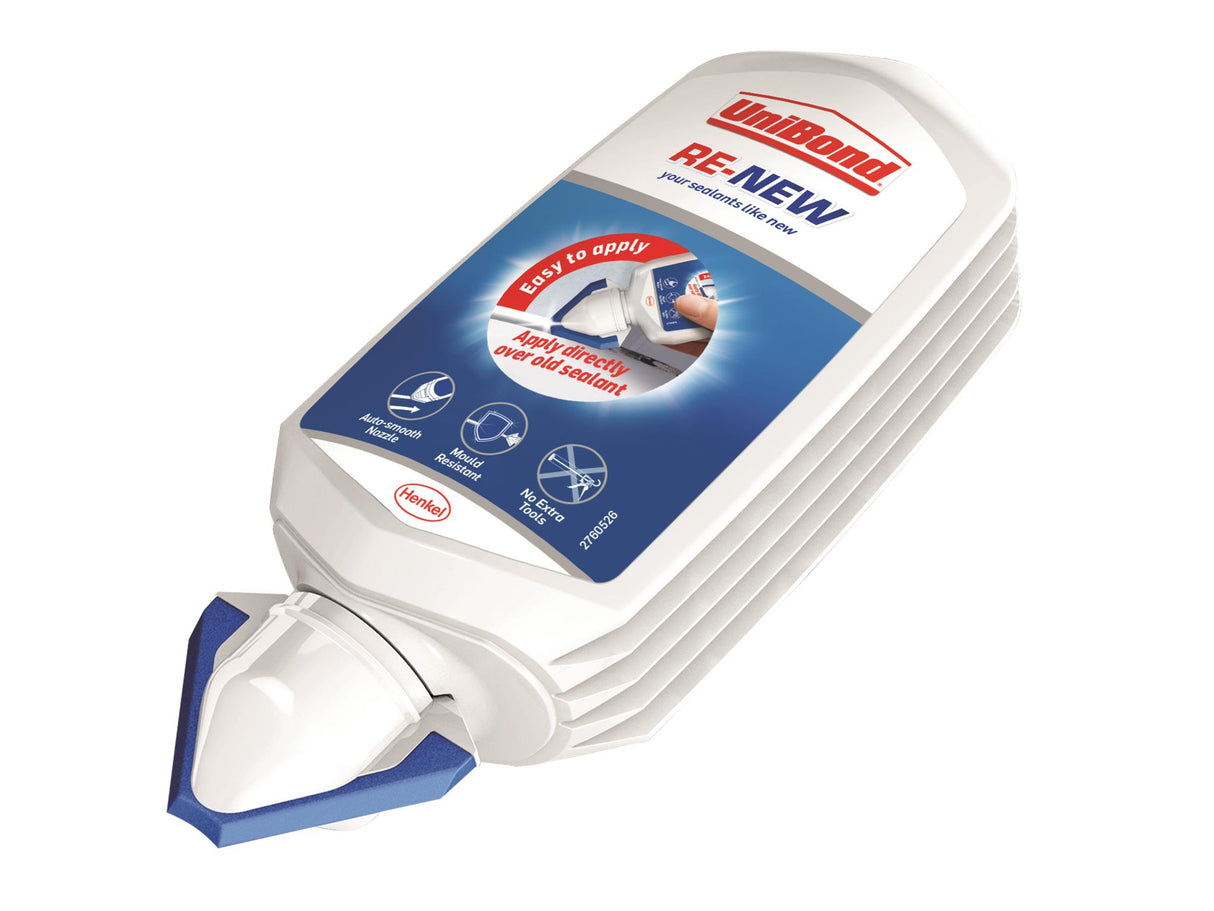 UniBond Silicone Sealant RE-NEW White 80ml
