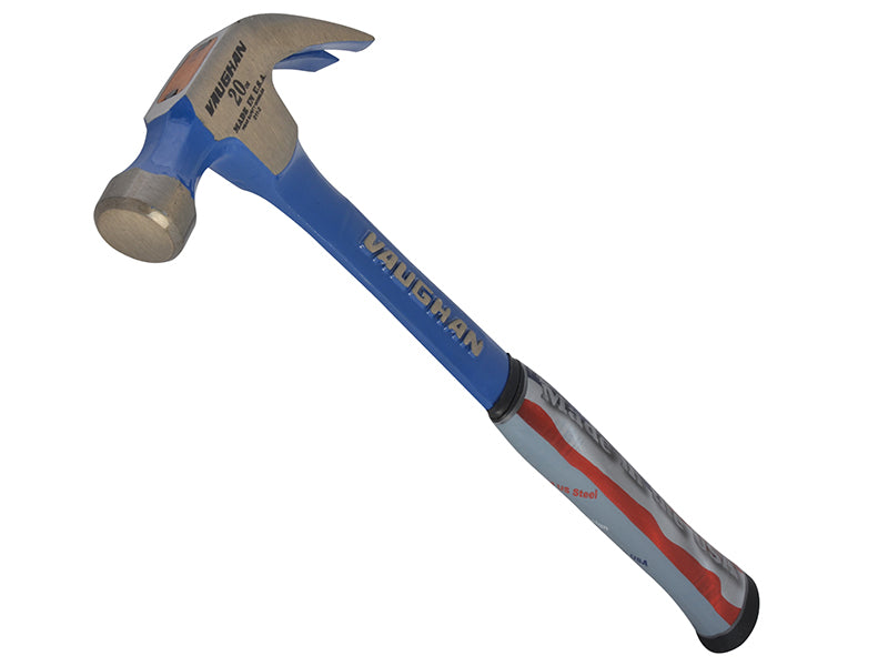 Vaughan Curved Claw Hammer, Solid Steel