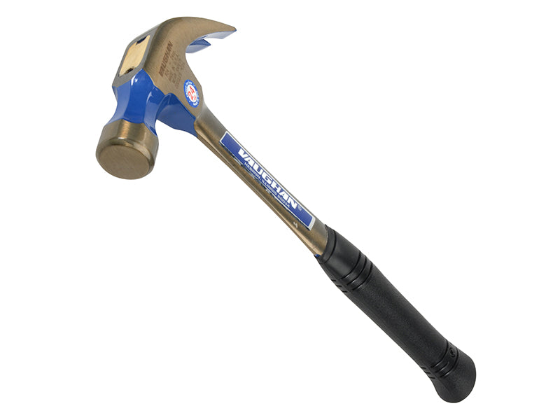 Vaughan Curved Claw Hammer, Solid Steel