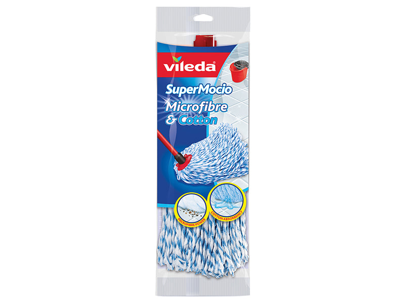 Vileda SuperMocio Microfibre & Cotton Mop
