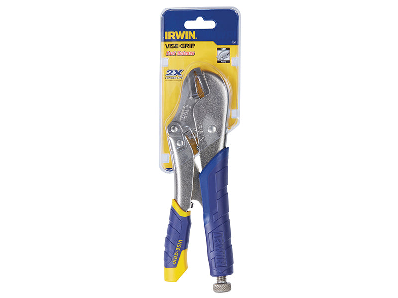 IRWIN Vise-Grip 10R Fast Release Straight Jaw Locking Pliers 254mm (10in)