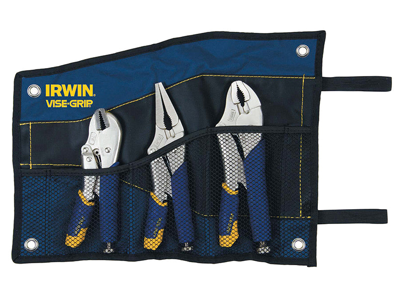 IRWIN Vise-Grip Fast Release Locking Pliers Set of 3 7R 9LN & 10WR