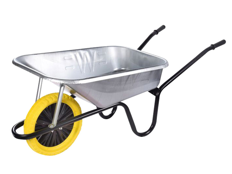 Walsall 90L Green Builder's Wheelbarrow - Minimun Qty 20