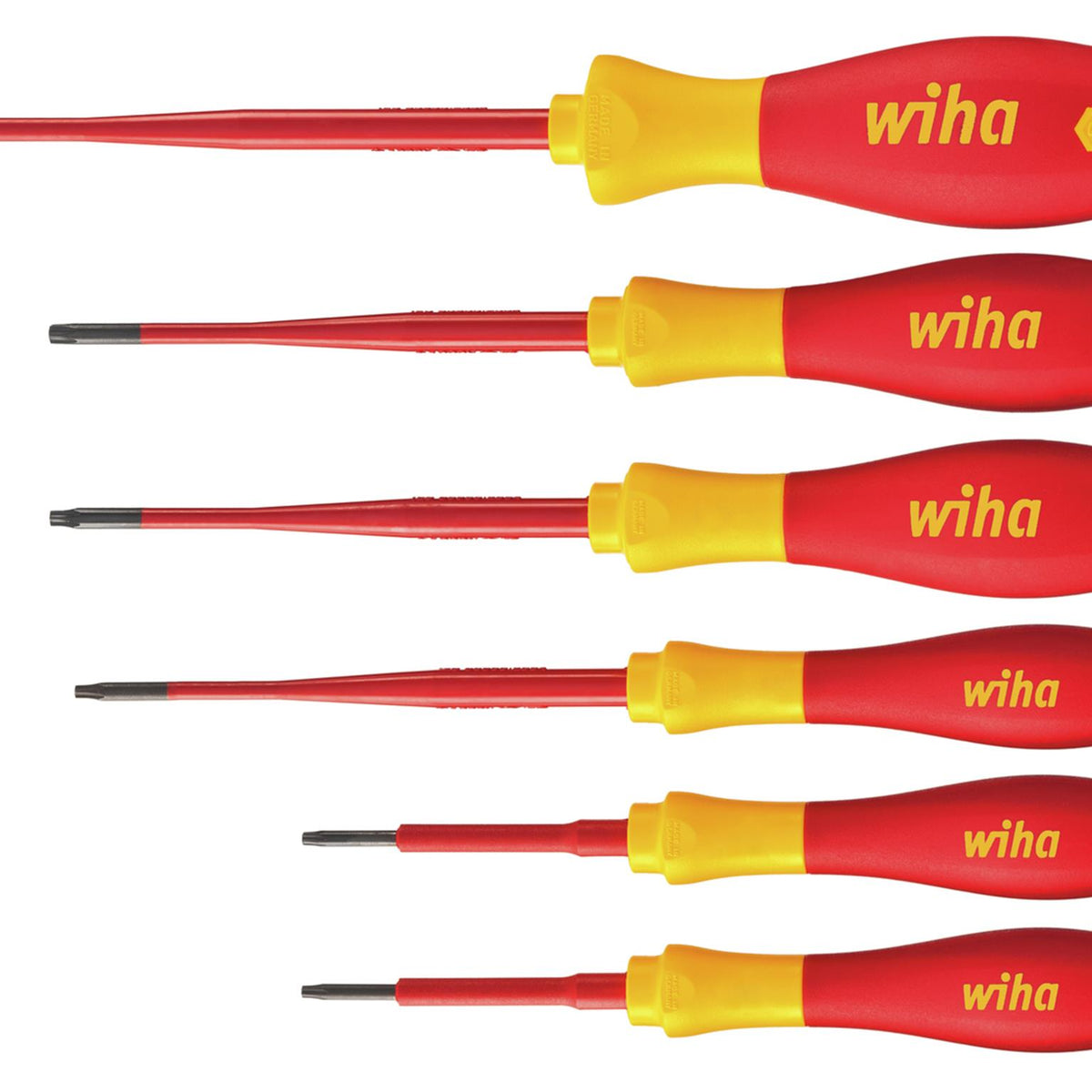Wiha SoftFinish® electric slimFix TORX® Screwdriver Set, 6 Piece ...