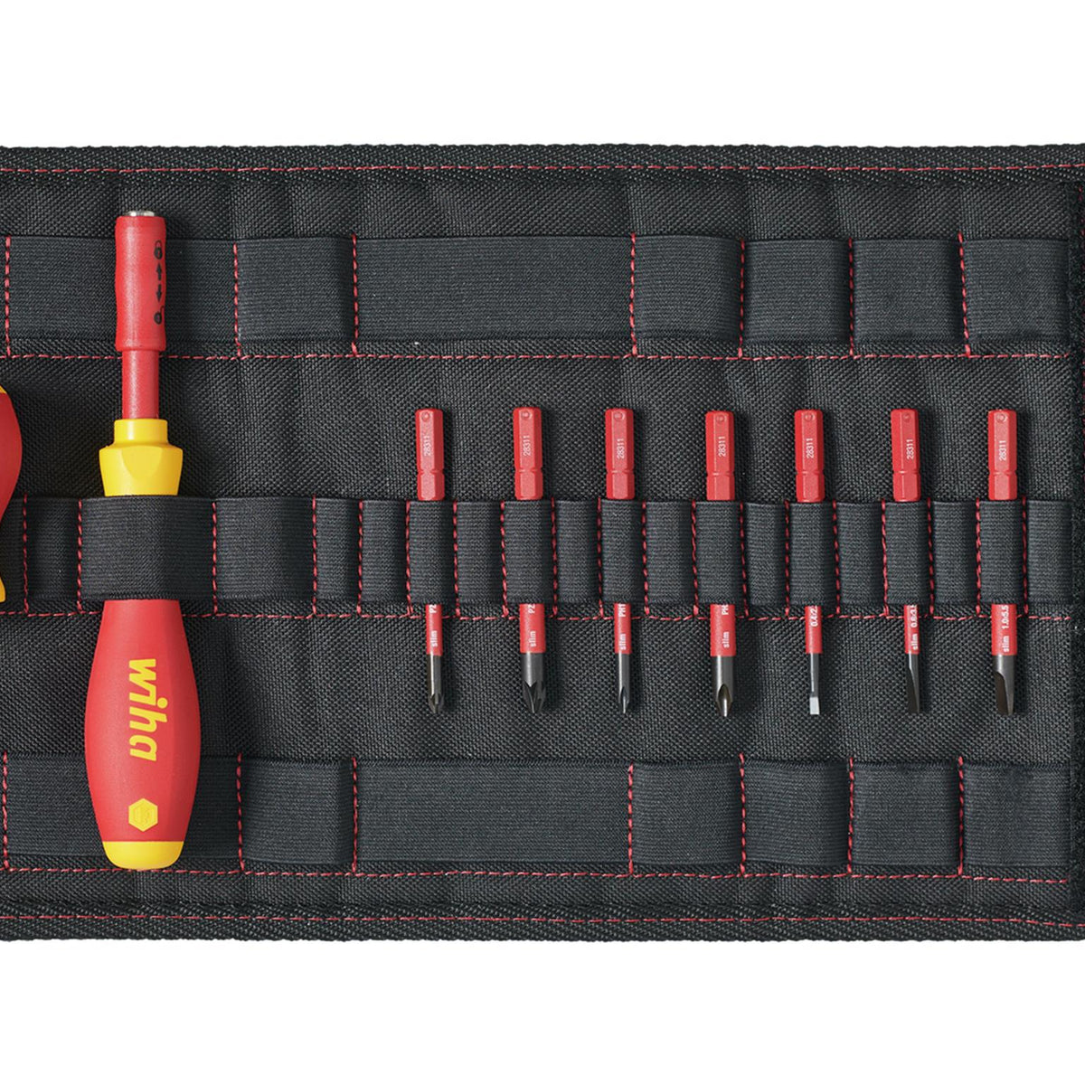 Jeu tournevis et embouts slimVario® Wiha – 10 pièces – Réf : 41232 main image 1