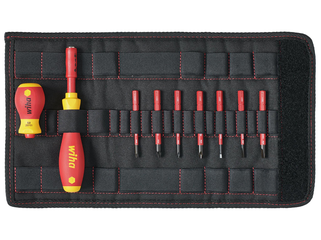 Wiha SoftFinish® electric slimVario Screwdriver Set, 10 Piece