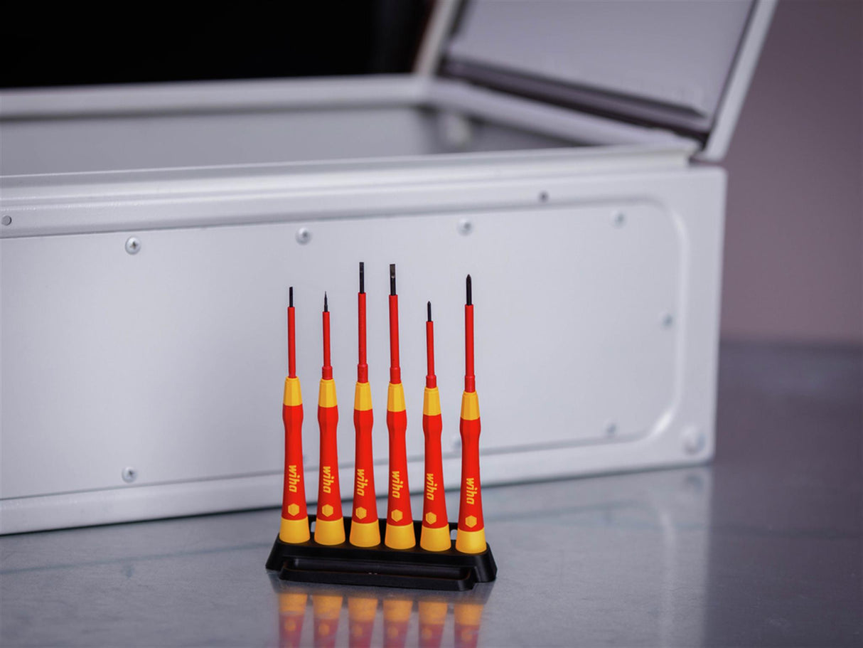 Wiha PicoFinish® SL/PH Fine VDE Screwdriver Set, 7 Piece