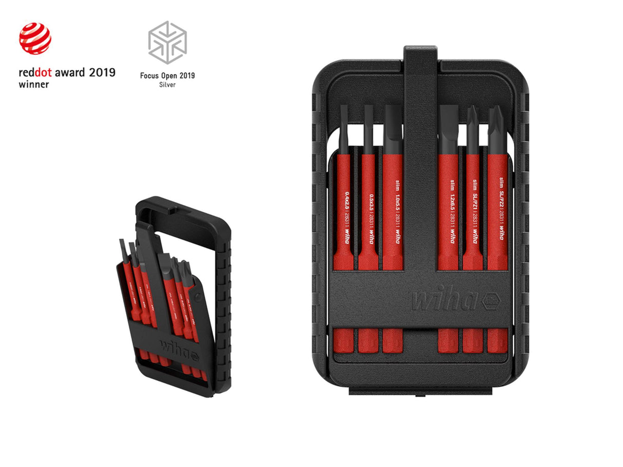 Wiha slimBit electric Hex Bit Set, 7 Piece