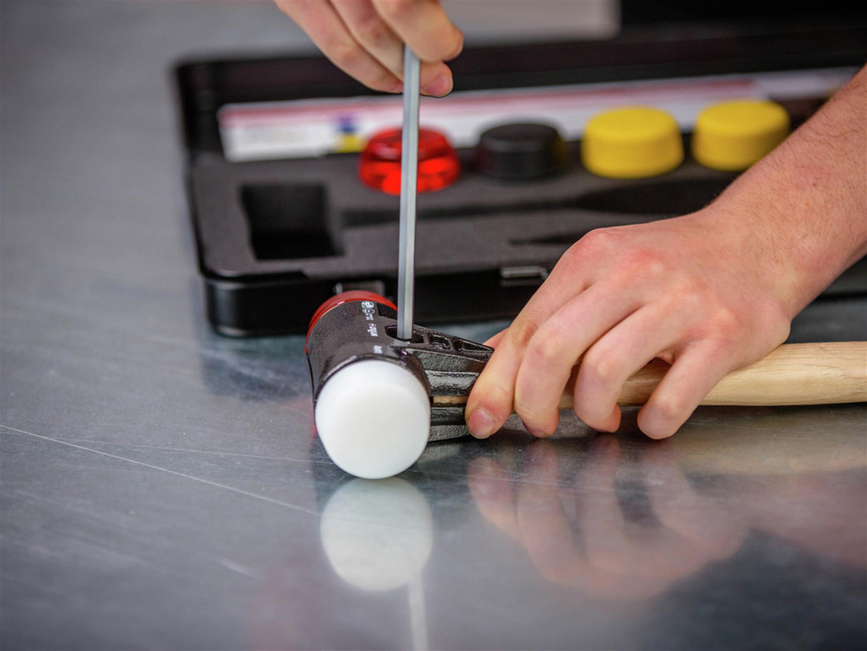 Wiha Assorted Hammer Face Set, 9 Piece