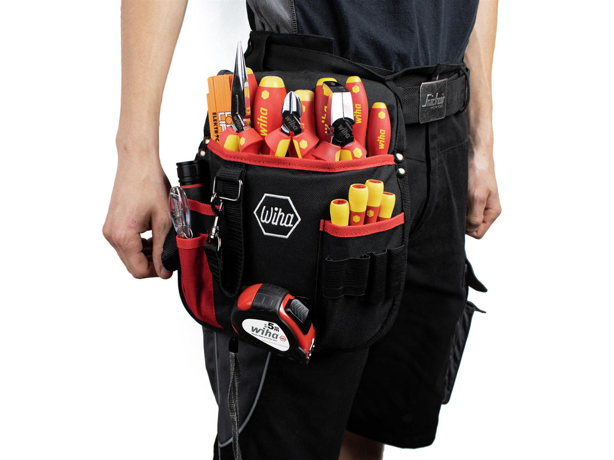 Wiha electrician Tool Set, 18 Piece (inc. Belt Pouch)