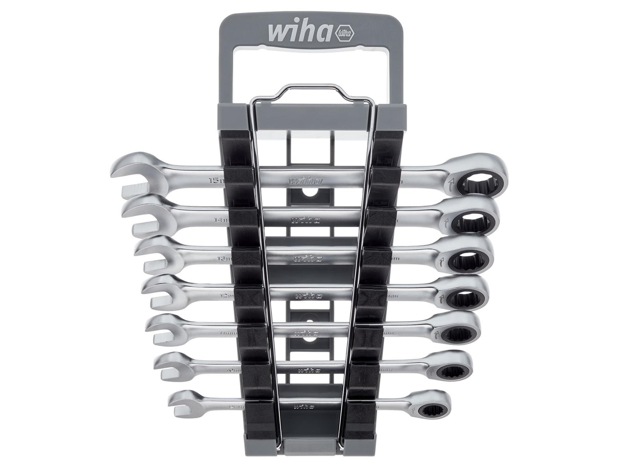 Wiha Ring Ratchet Spanner Set, 8 Piece