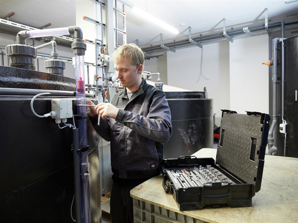 Wiha 1/4in & 1/2in Nut Driver & Bit Set, 60 Piece (inc. Case)