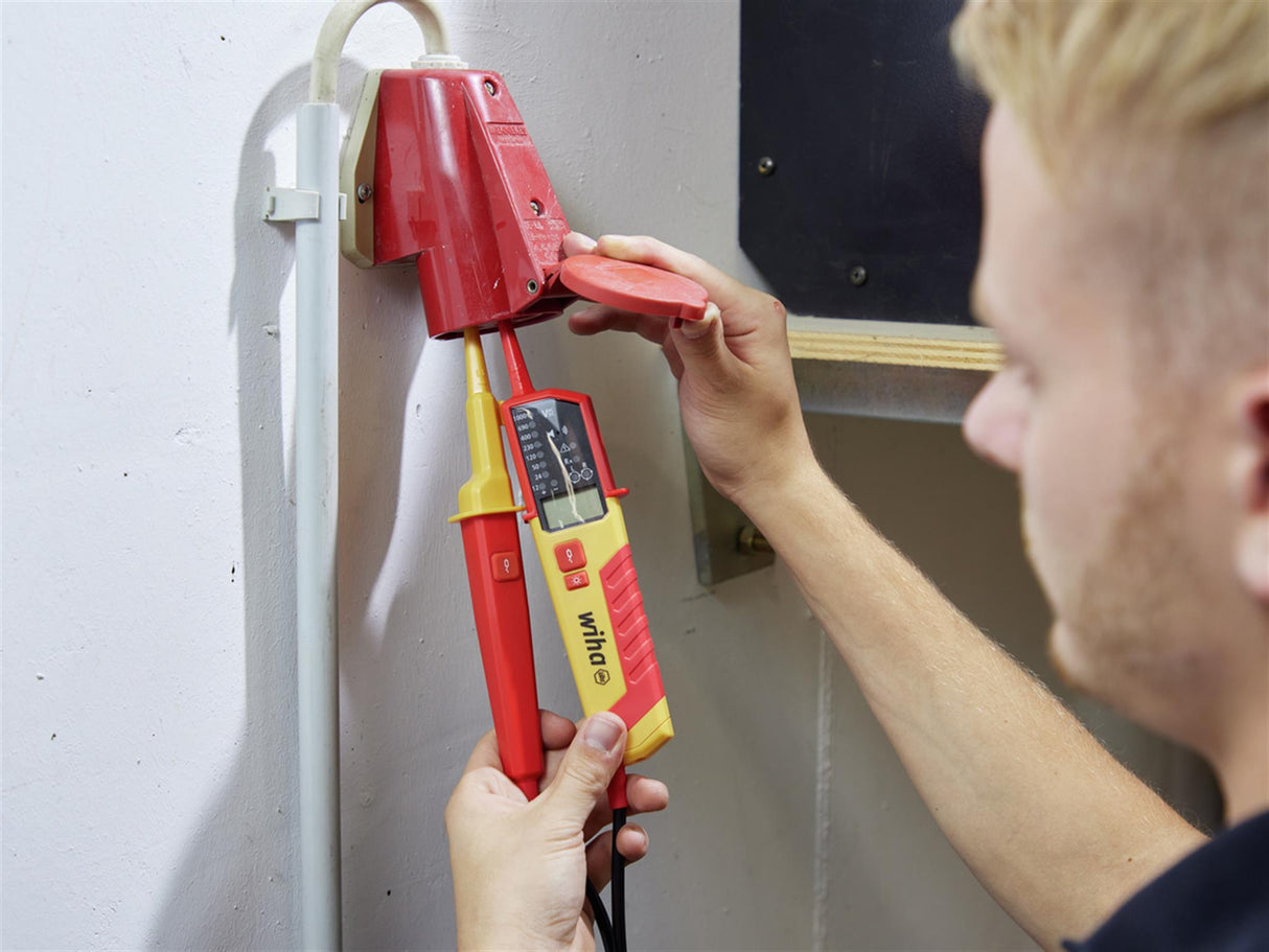 Wiha Voltage and Continuity Tester 0.5-1,000 V AC, CAT IV