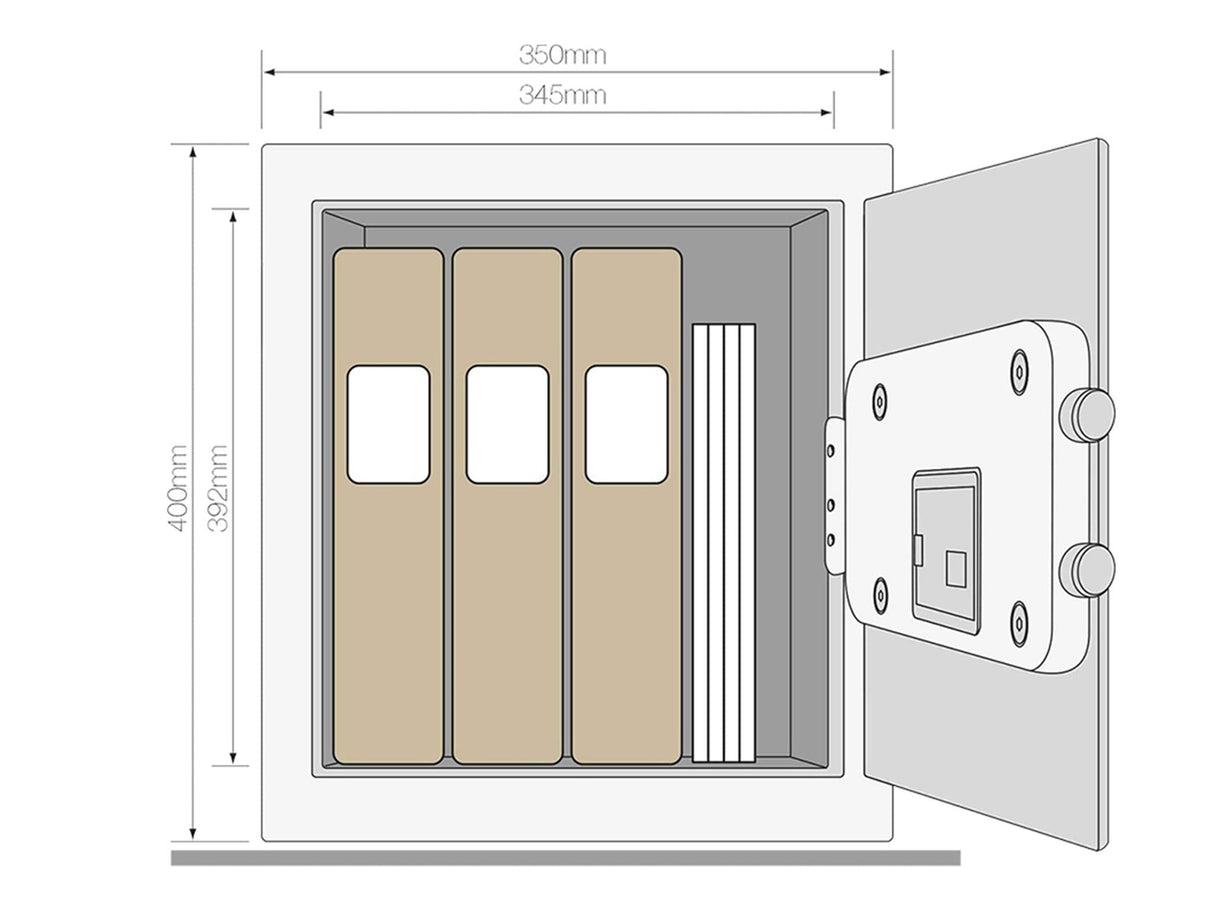 Yale Locks YSB/400/EB1 Premium Office Safe