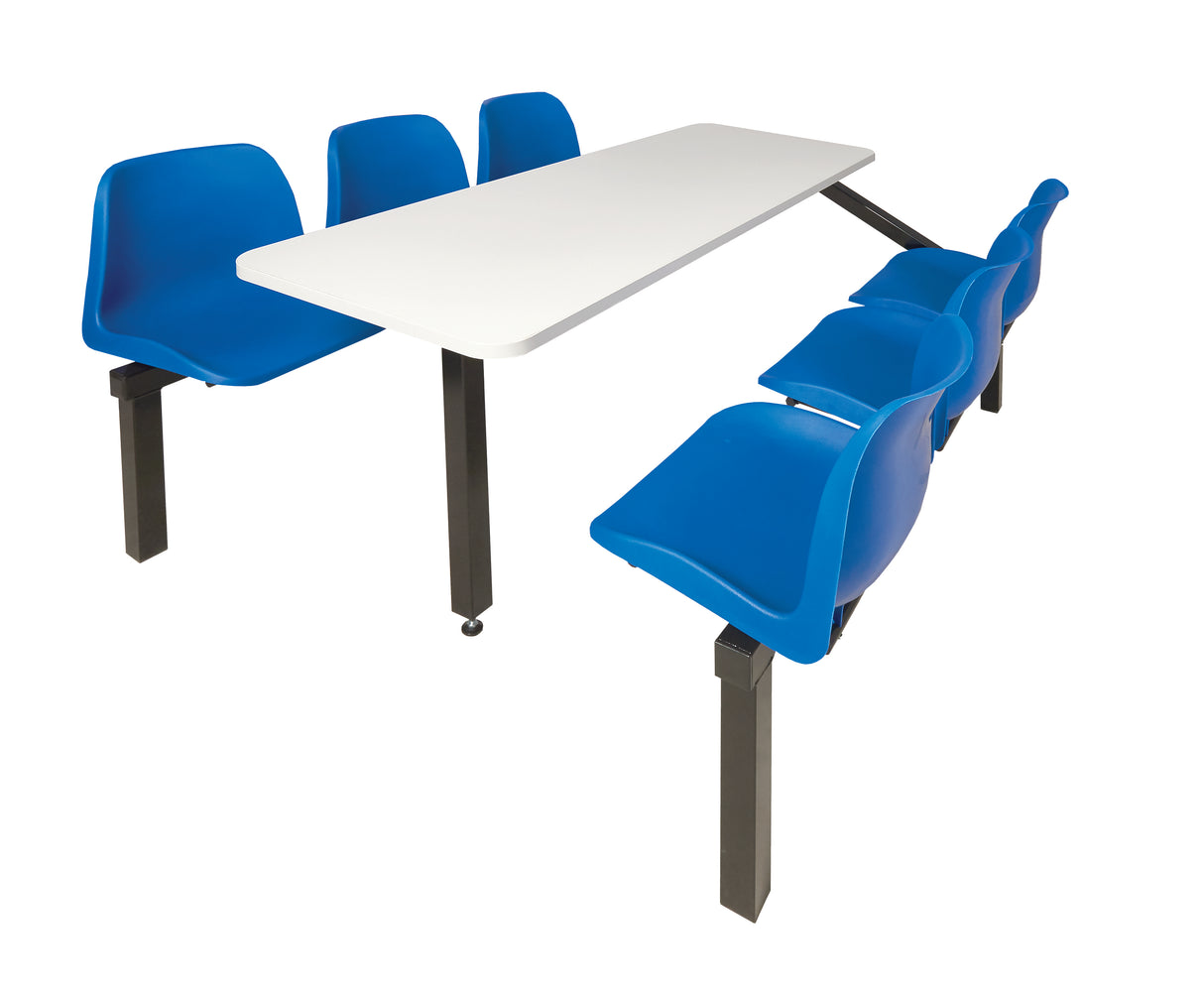 Canteen Furniture - 6 Seater Single Entry 725.1690.1580