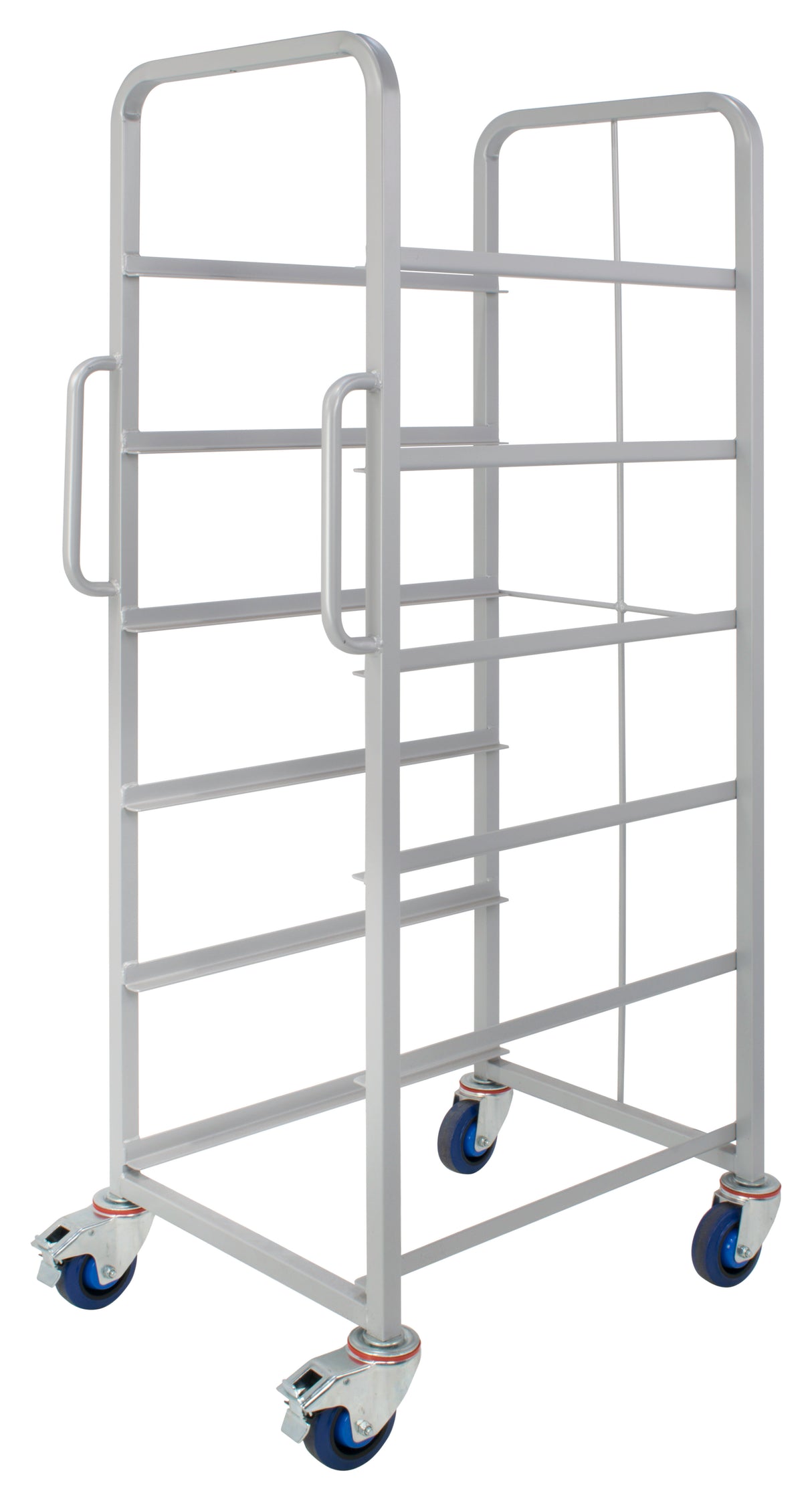 6-Tier Euro Container Tray Trolley - 1500X470X700mm