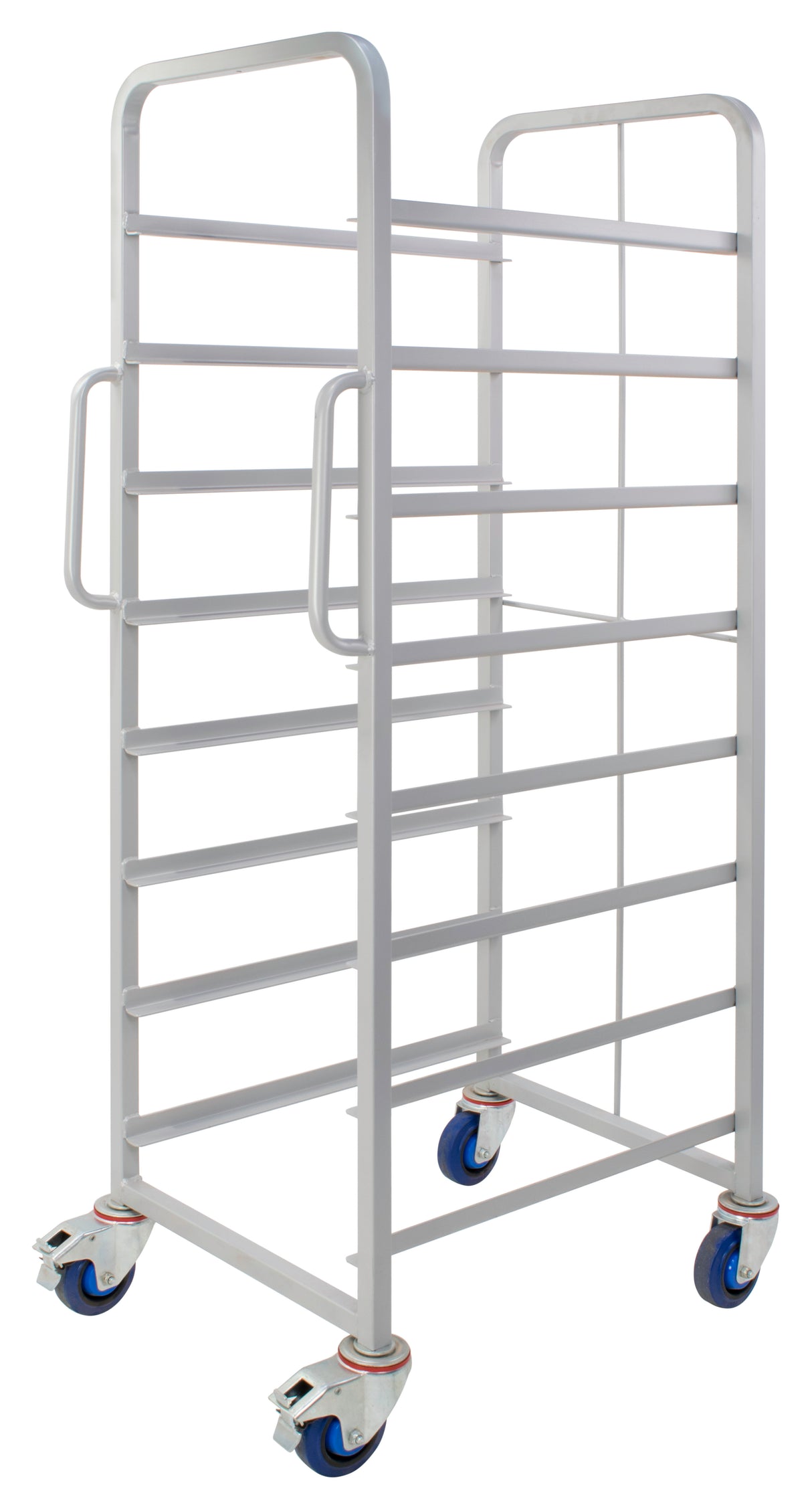 8-Tier Euro Container Tray Trolley - 1500X470X700mm