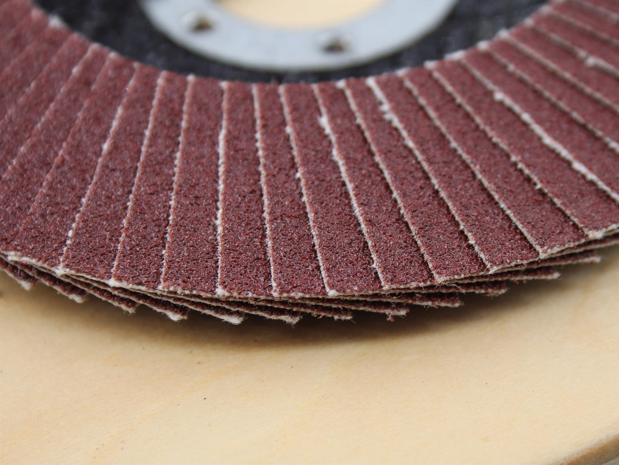 Faithfull Aluminium Oxide Flap Discs