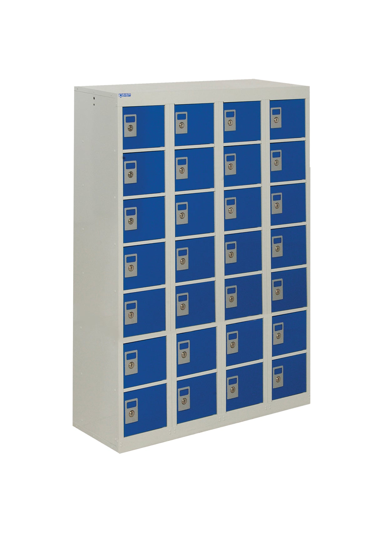 Personal Effects Locker 1285x900x380mm - 28 Compartments - Blue