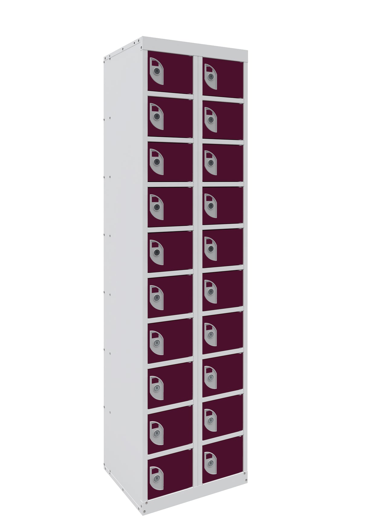 Dual USB Phone Charging Locker - H.1800 W.450 D.380mm - 10 Tiers