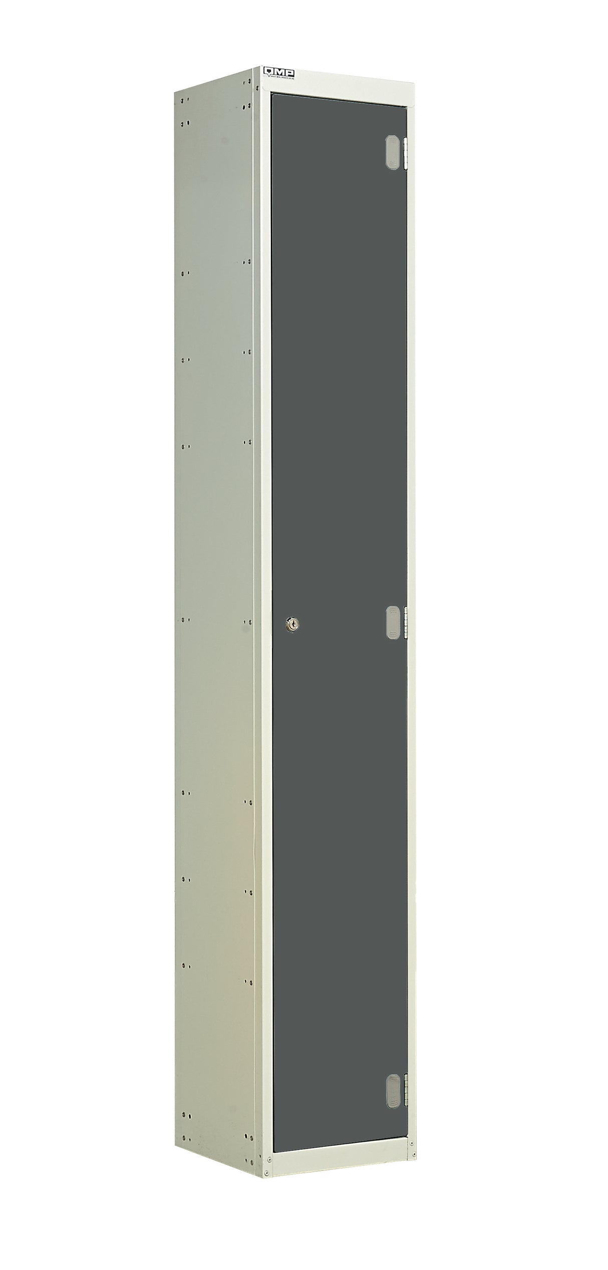 Laminate Door Lockers - 1800x300x300mm 1 Compartment - Graphite Grey