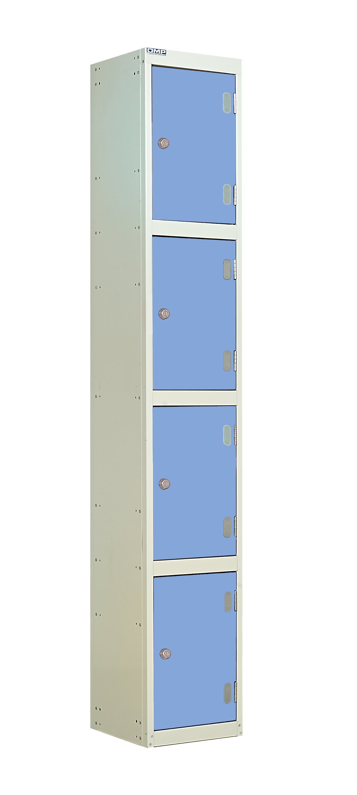 Laminate Splash Lockers - 1800x300x300mm 4 Compartments - Camapanula