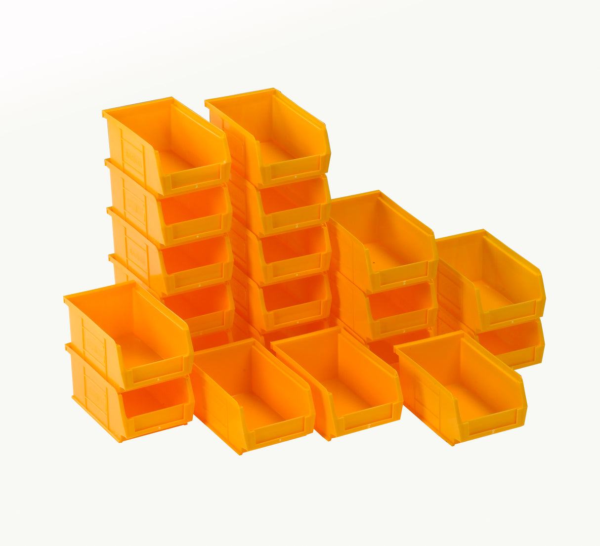 Plastic Storage Parts Lin Bin Container - 60PK (YELLOW) FD2 100mm(w) x 165mm(d) x 75mm(h)