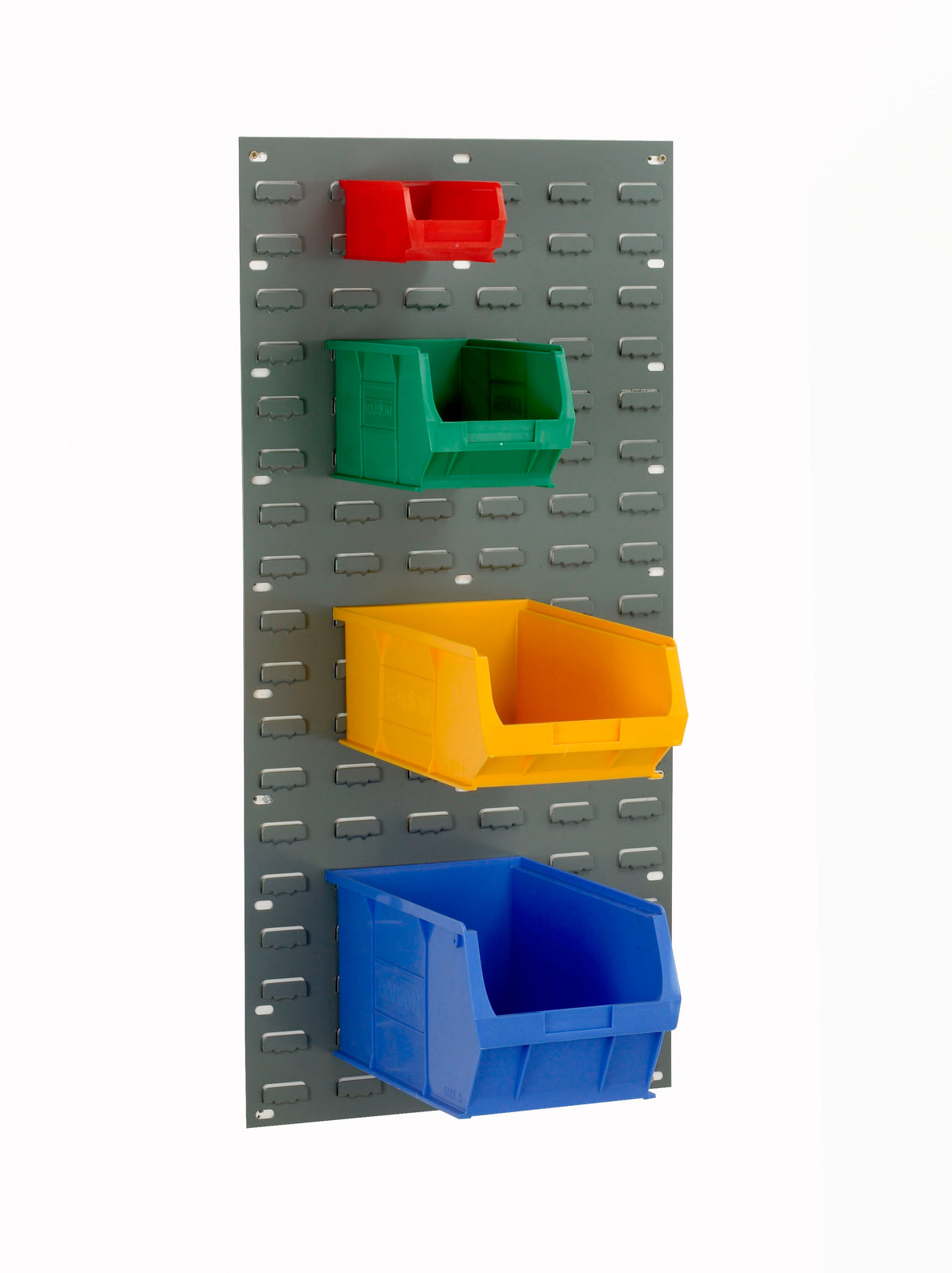 LOUVRED PANEL - 2PK (GREY) FD2 - W457 x H641mm (18 inches x 25.25 inches)