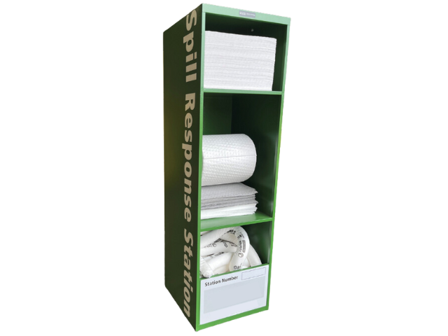 Steel Absorbent Spill Response Station