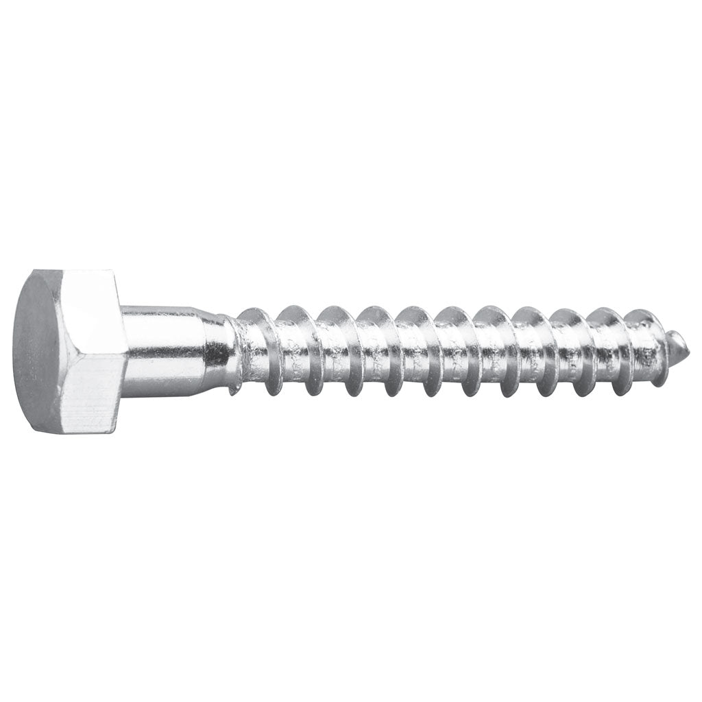 Hex Head Coach Screws (Zinc Plated) DIN 571