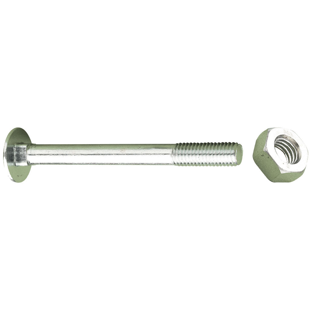Box - M10 Cup Square Hex Bolts, Grade 4.8 (Zinc Plated) DIN 603/555