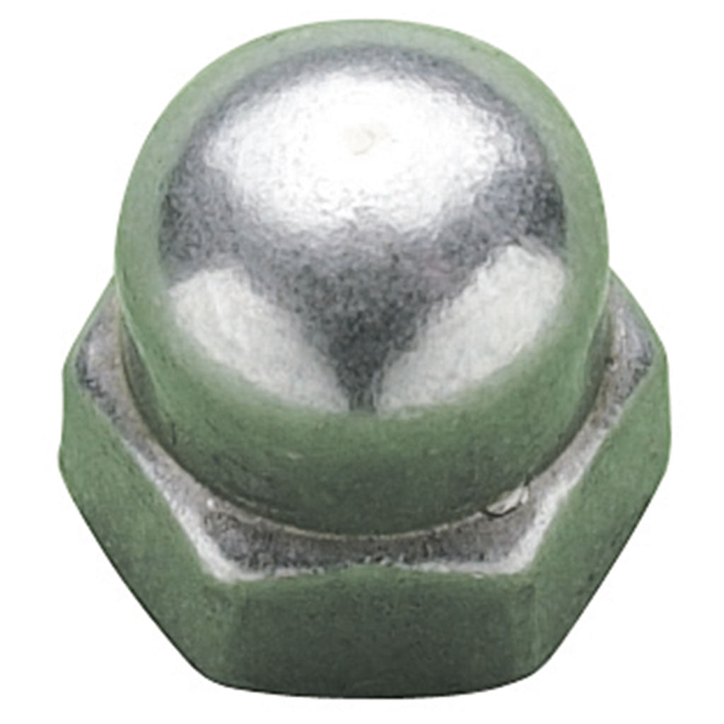 Dome Nut, Grade 6, Bright Mild Steel (Zinc Plated) DIN1587