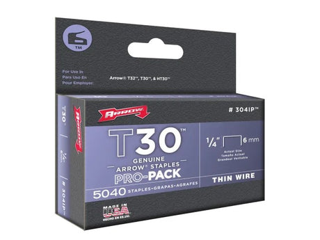 Arrow Staples T30