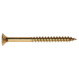 Box - FX1 Woodscrew Pozi Csk, Single Thread (Zinc Yellow)